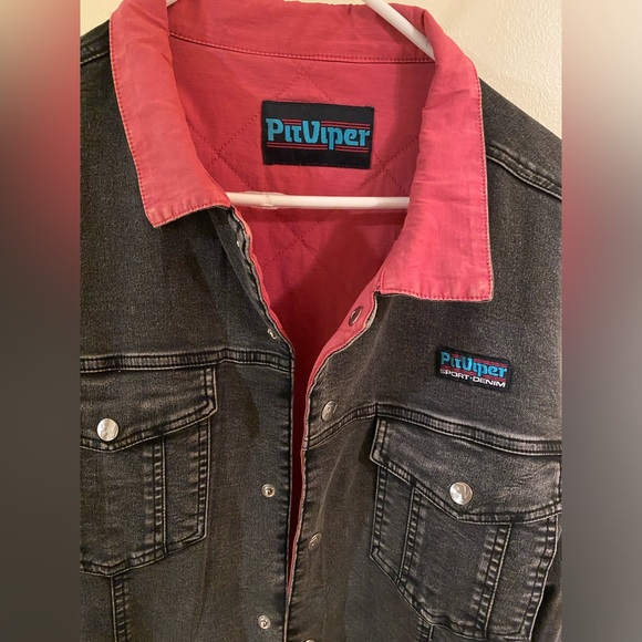 Pit Viper Sport Denim Jacket *Reversible* - Picture 6 of 6